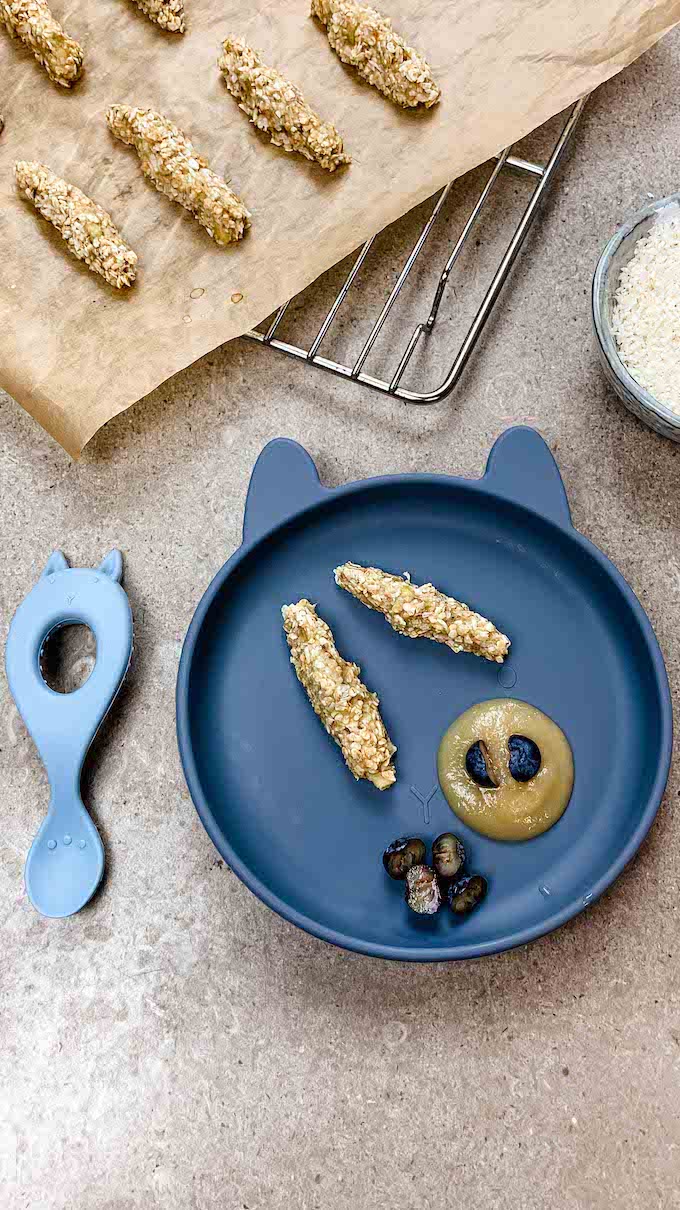 Hirsekringel Ersatz Bananen Hafer Stangen