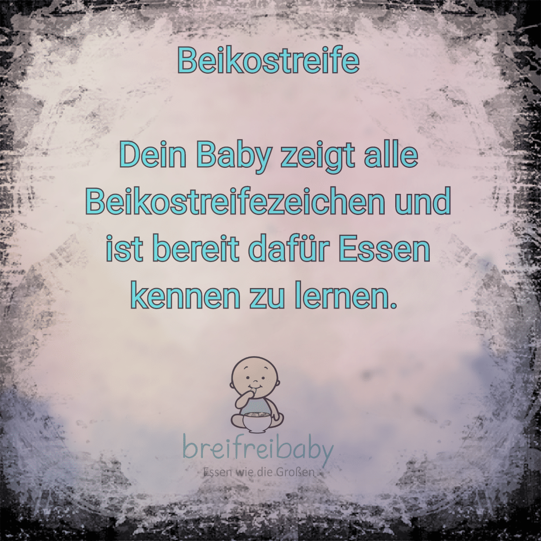 Beikostreife - auf unserem Blog erklären wir dir genau, wann die Beikostreifezeichen da sind.