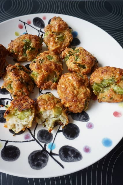 Brokkolinuggets mit Hähnchen und Käse von breifreibaby