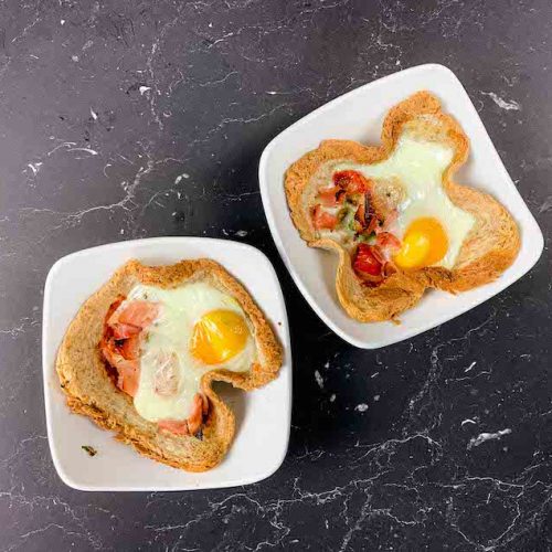 Herzhafte Frühstücksmuffins