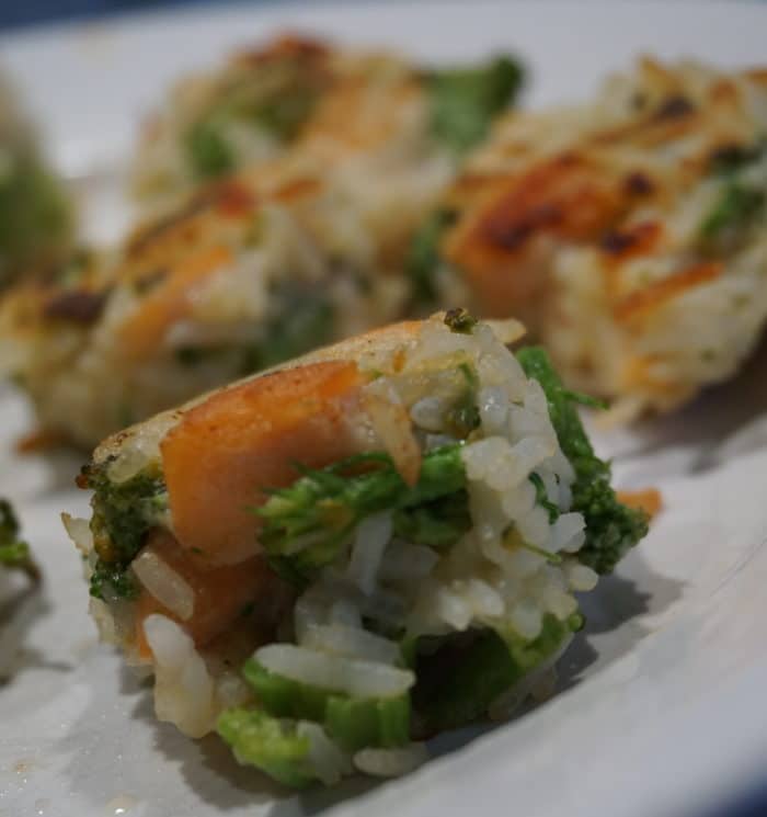 Reis Lachs Brokkoli als Bällchen von breifreibaby