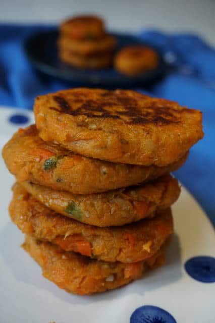 Bratlinge aus Süßkartoffeln von breifreibaby