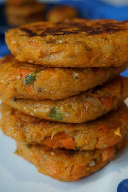 Süßkartoffelbratlinge in groß von breifreibaby