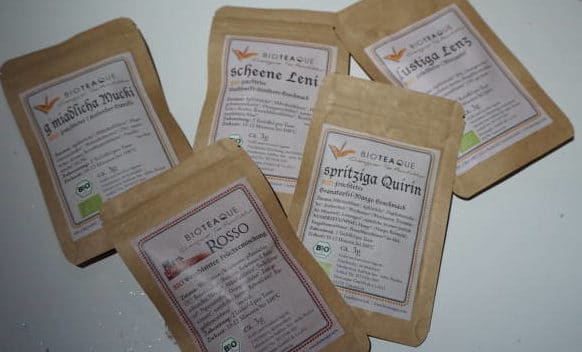 Geschenk für Mama - Probierset Früchtetee - von breifreibaby