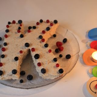 zuckerfreier Karottenkuchen für den ersten Geburtstag