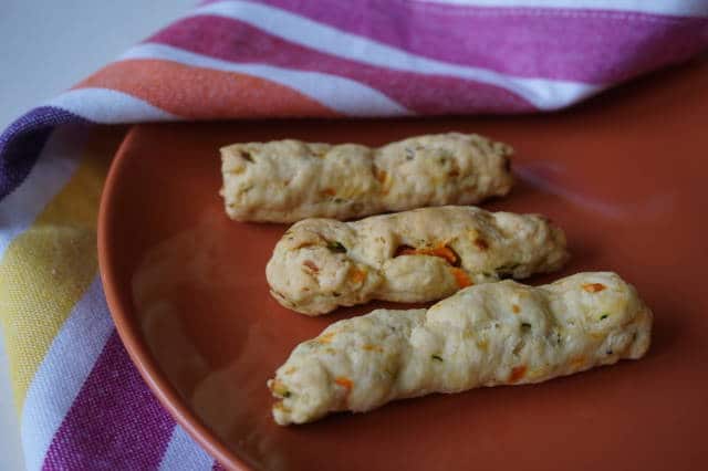 baby-led weaning Rezepte - Gemüsestangen von breifreibaby
