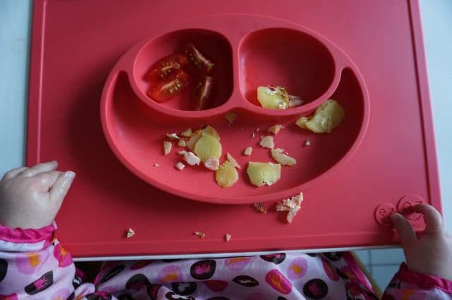 spanische Tortilla fast aufegfuttert vom breifreibaby