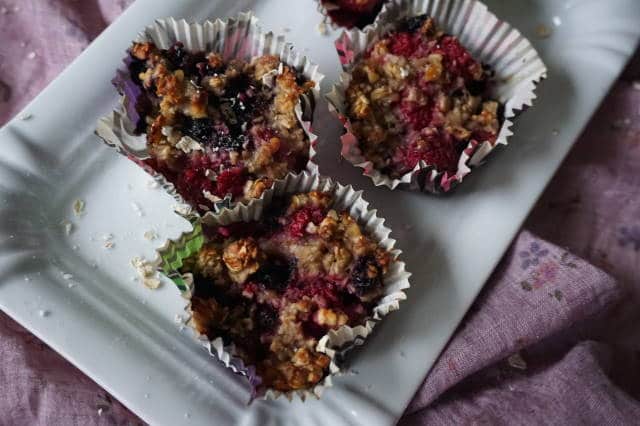 breifrei Frühstück: heute aferflockenmuffins von breifreibaby
