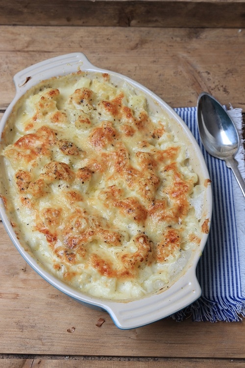 Blumenkohl-Bergkäse-Gratin