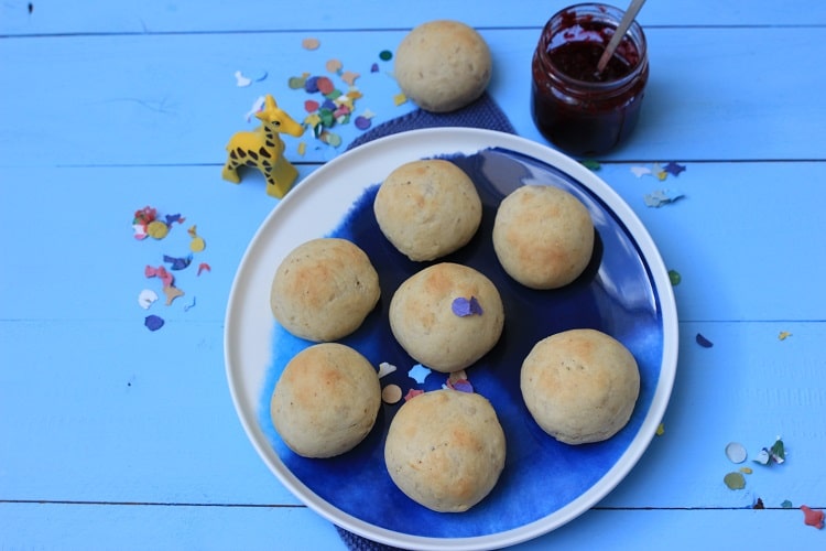 Kreppel ohne Zucker für Babys