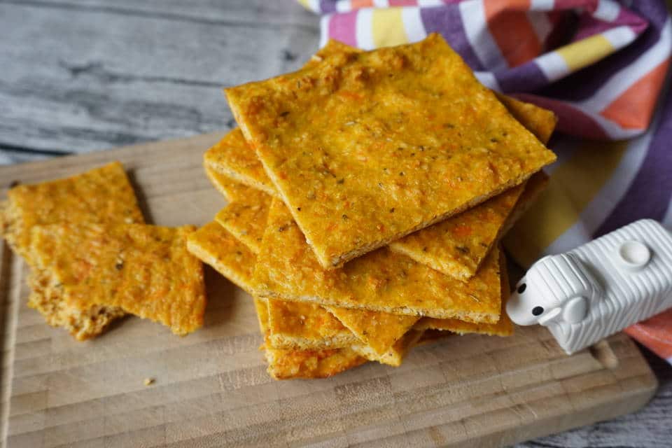 Möhren-Flat-Bread für breifrei und baby-led weaning babys