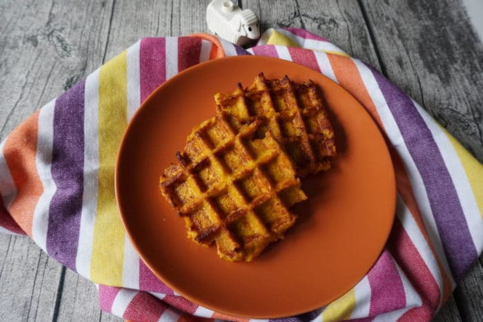 Breifrei Rezepte für Babys - Süßkartoffelwaffeln von breifreibaby