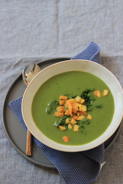 Spinat-Kartoffel-Suppe von breifreibaby