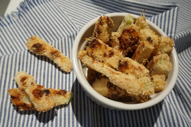 Kohlrabipommes ohne Salz für Babys und Kinder - baby-led weaning geeignet