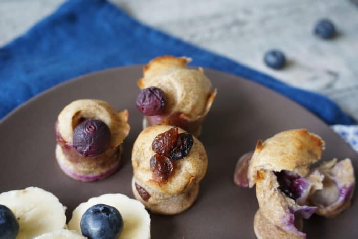 Bananenmuffins ohne Zucker - BLW und breifrei geeignet