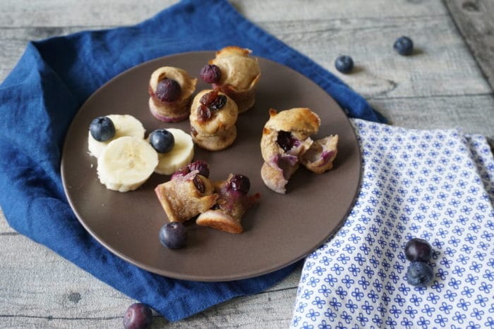 Muffins mit Banane ohne Zucker für Babys - breifrei und BLW