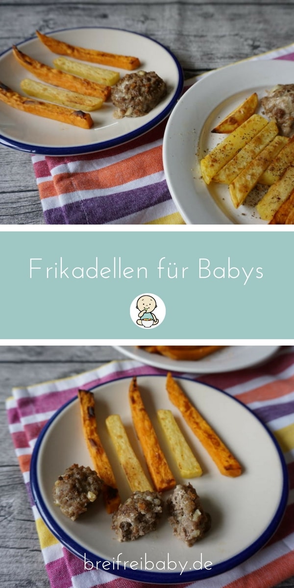 breifrei udn BLW Rezept - Frikadellen für Babys