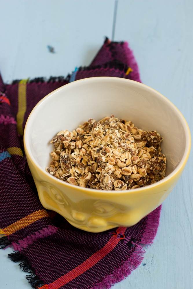 BLW Rezept: Müsli für Babys und Kleinkinder selber machen - Müsli ohne Zucker mit Aprikosen