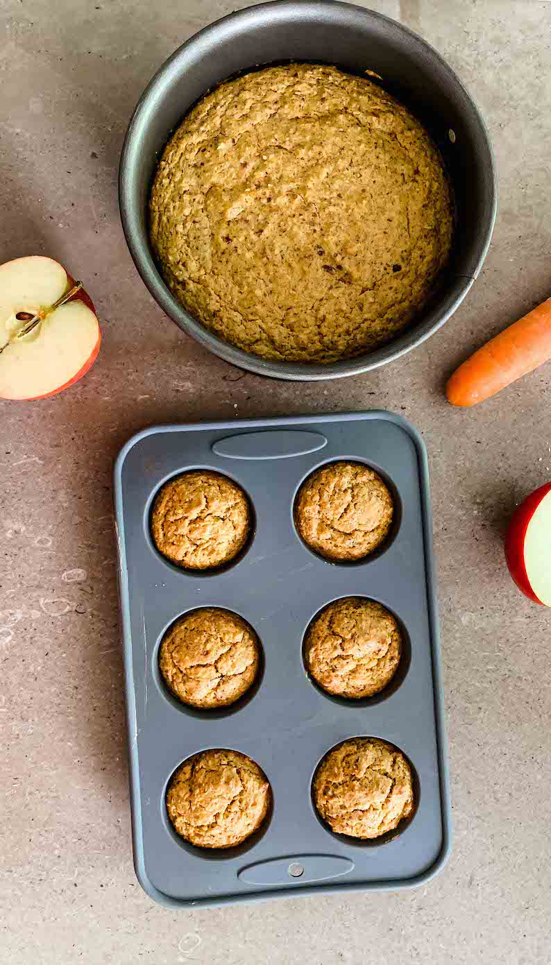 Gesunde Muffins für Babys zur Beikost