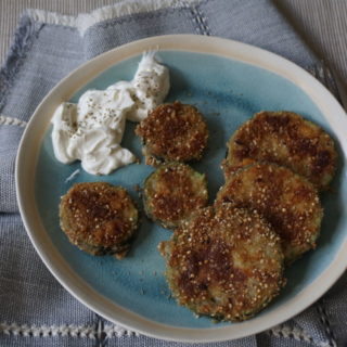 panierte Zucchini - BLW und breifrei Rezept