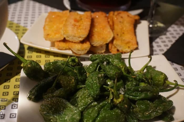 pimentos de patron - Tapas in Barcelona