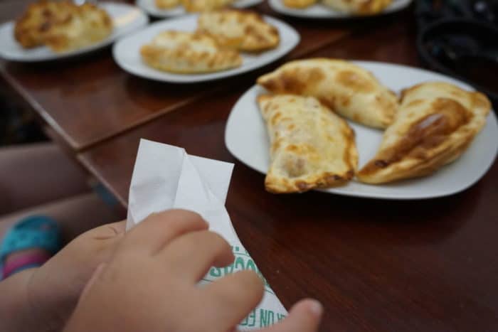 Empanadas in Barcelona