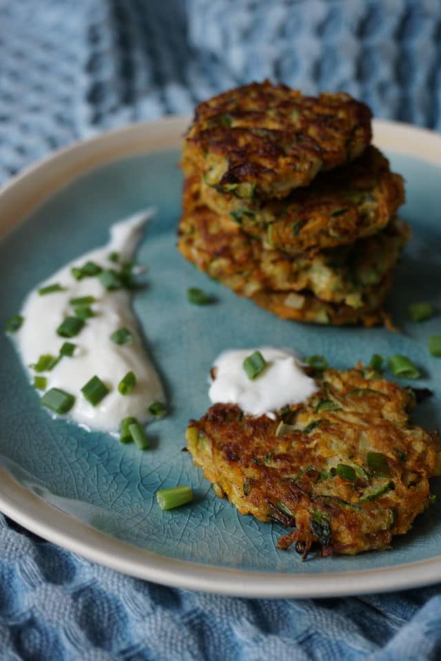 vegetarische Gemüsepuffer