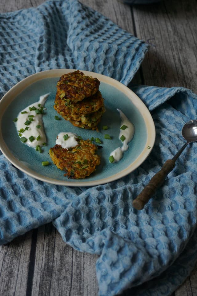 Zucchinibratlinge für Babys und Kleinkinder - leckere vegetarische Rezepte
