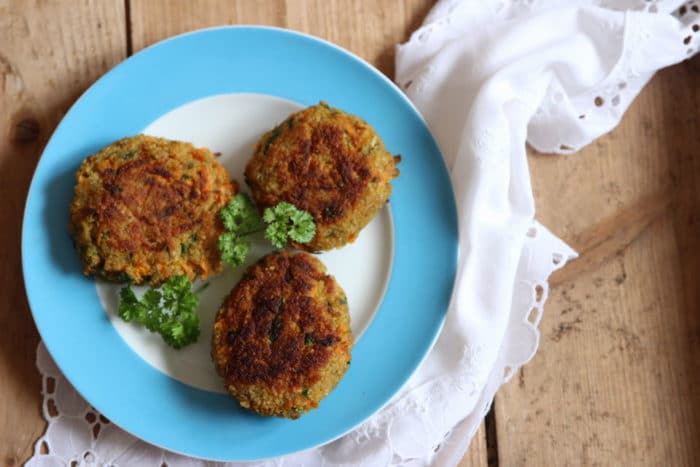 Couscous Bratlinge baby-led weaning Rezept