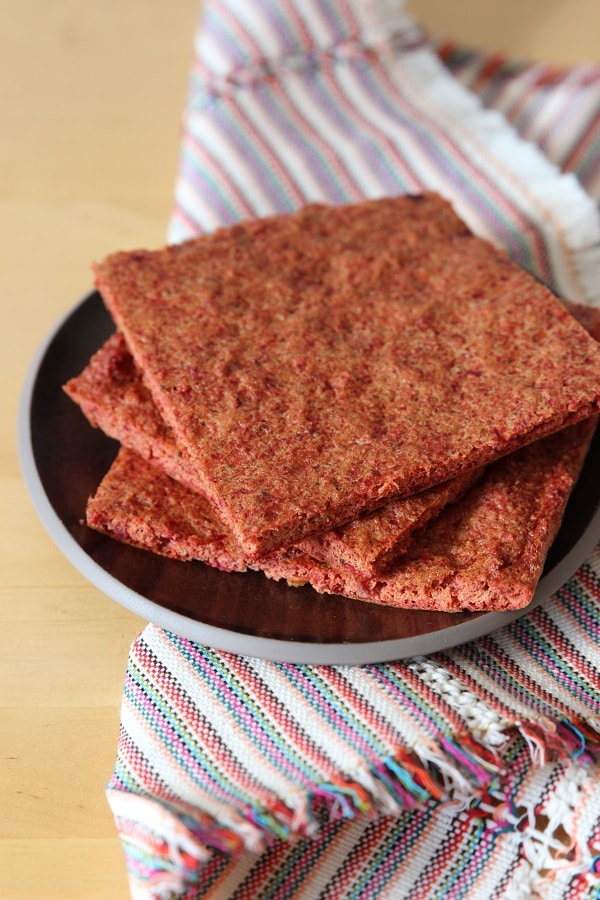 Rote Bete Brot glutenfrei für Baby geeignet