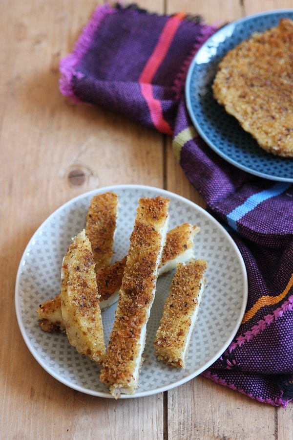 BLW Rezepte: Sellerischnitzel - für baby-led weaning Anfänger geeignet