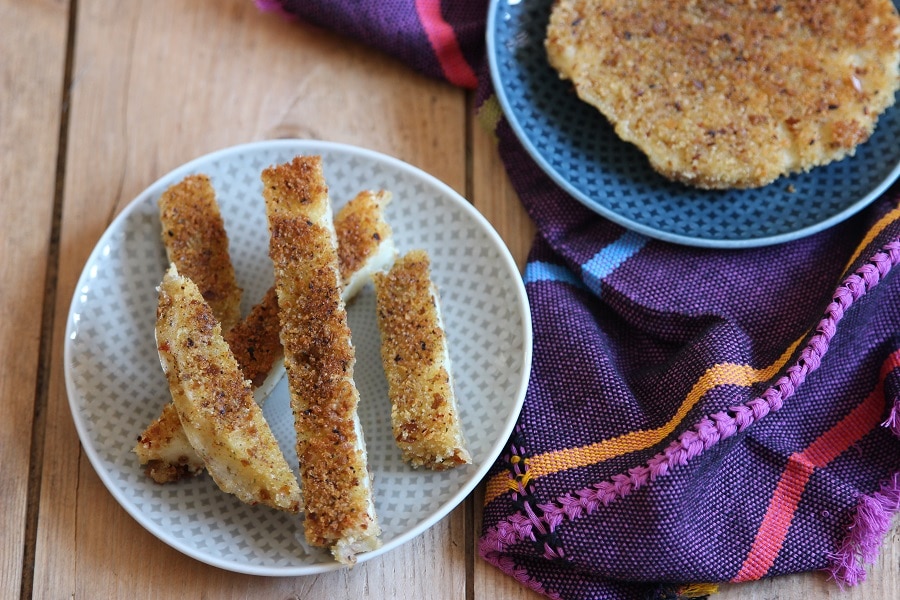 BLW Rezepte: Sellerischnitzel - für baby-led weaning Anfänger geeignet