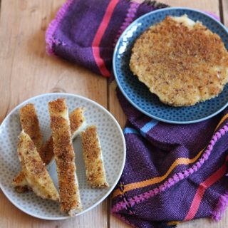 BLW Rezepte: Sellerischnitzel - für baby-led weaning Anfänger geeignet