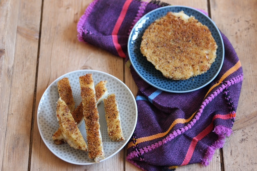 BLW Rezepte: Sellerischnitzel - für baby-led weaning Anfänger geeignet