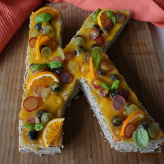 Geburtstagskuchen zuckerfrei mit Bananen