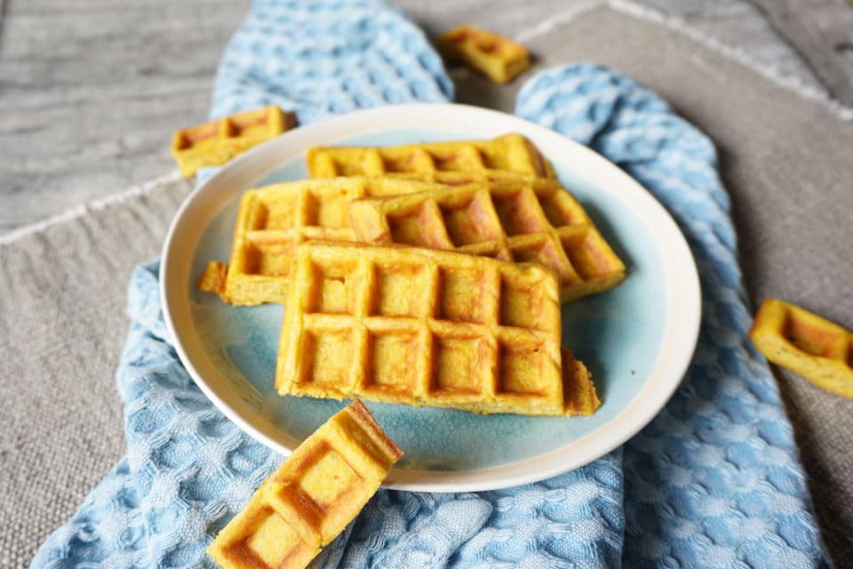 Kürbiswaffeln Baby led weaning Rezept