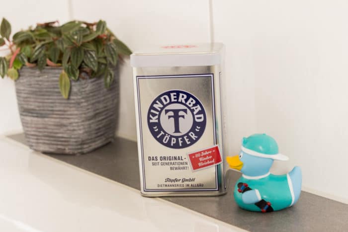 Tipps gegen wunden Baby Popo - Kleiebad von Töofer