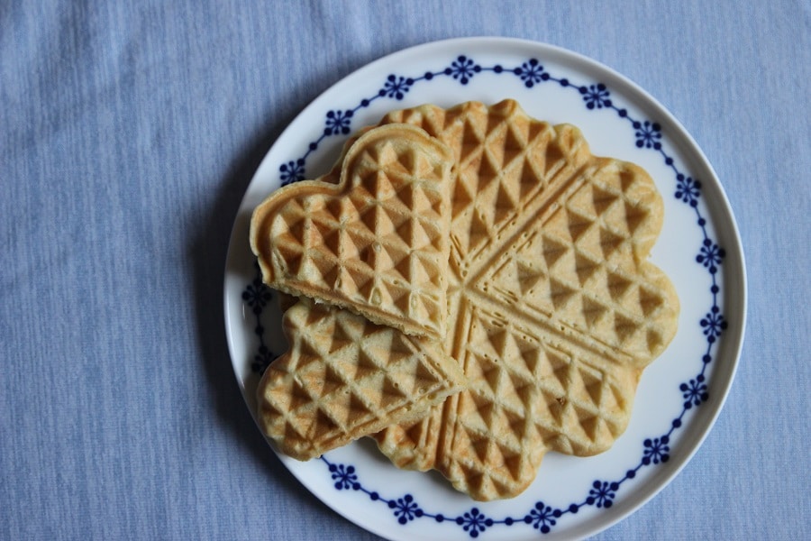 Bananenwaffeln ohne Zucker für Babys und Kleinkinder