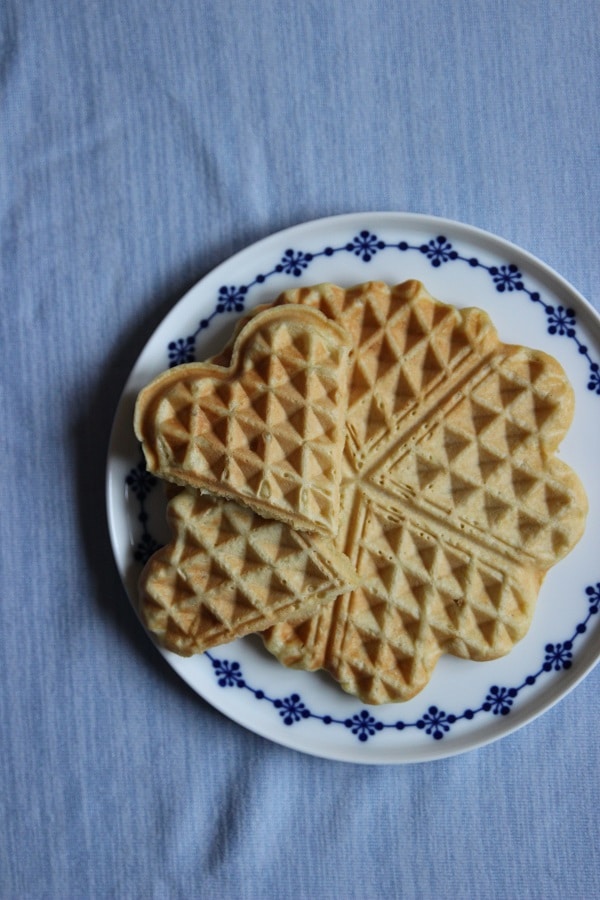 Bananenwaffeln ohne Zucker für Babys und Kleinkinder