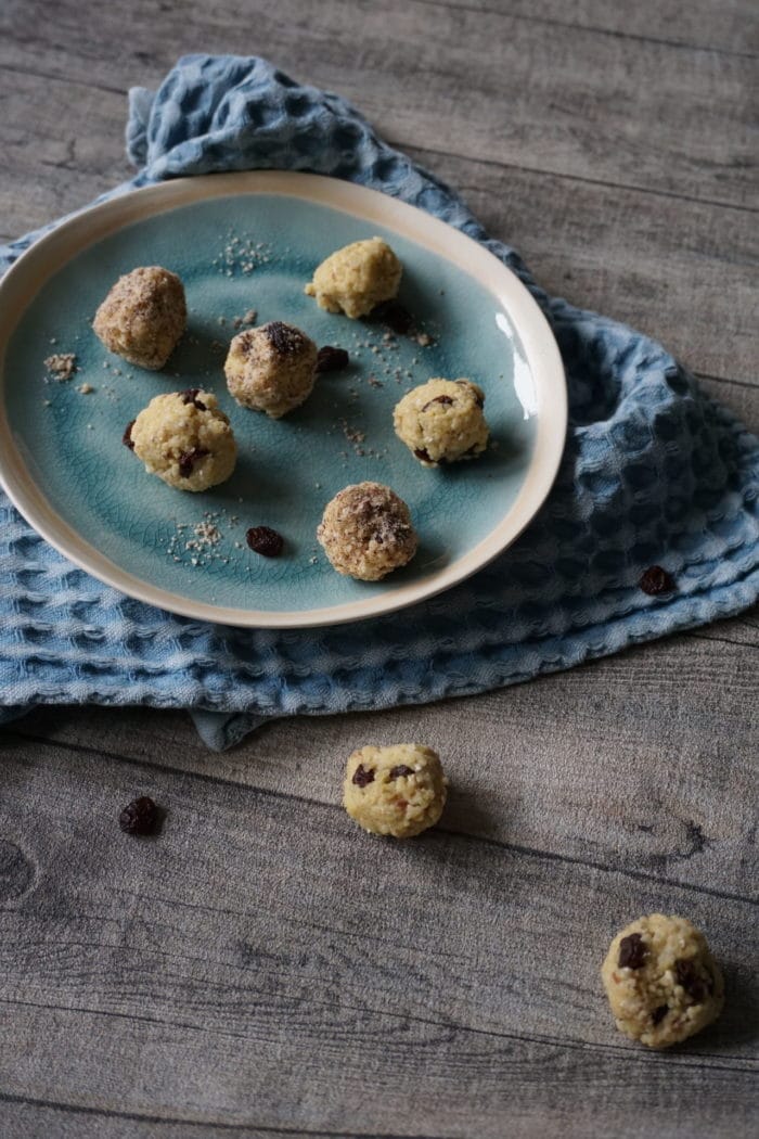 Rezepte Kinder und Babys - BLW Hirsebällchen Baby