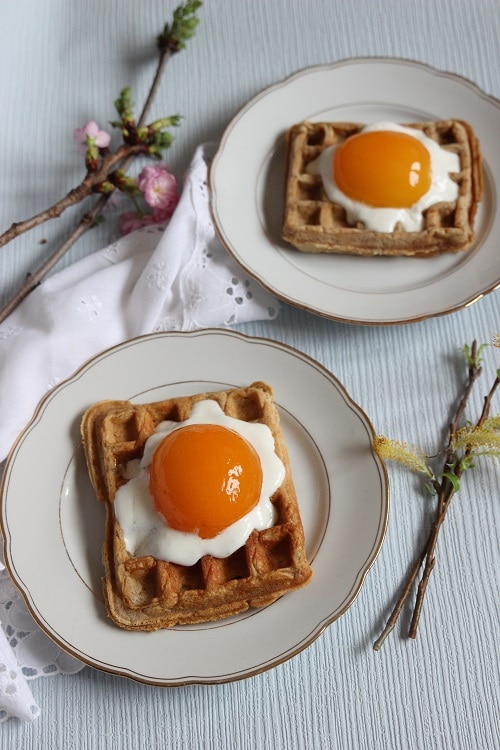 Osterrezept für Waffeln