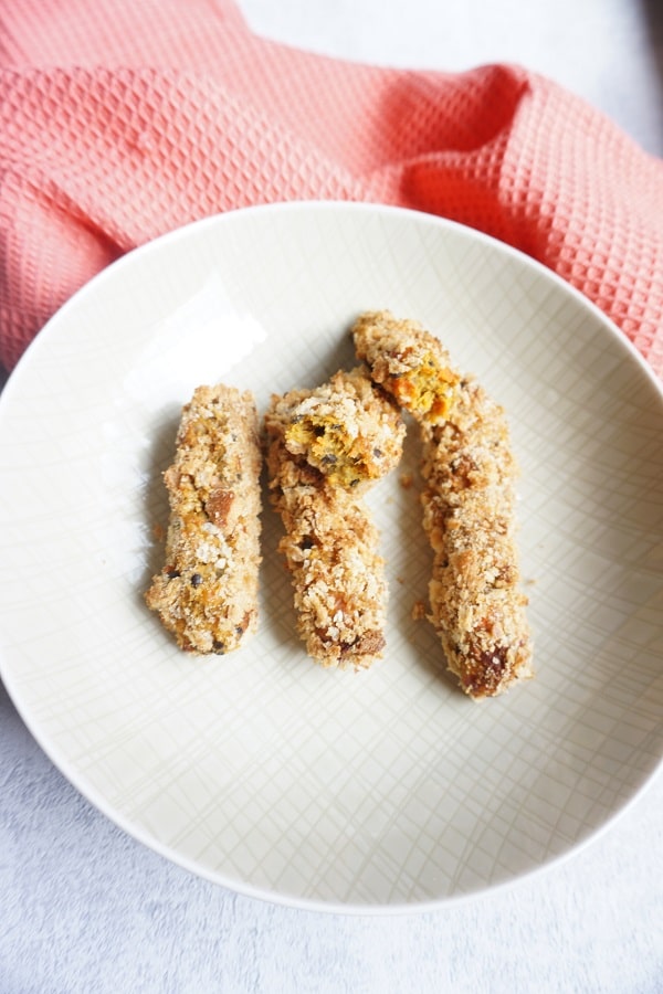 Fingerfood für Babys - Gemüsekroketten - ein tolles BLW Rezept