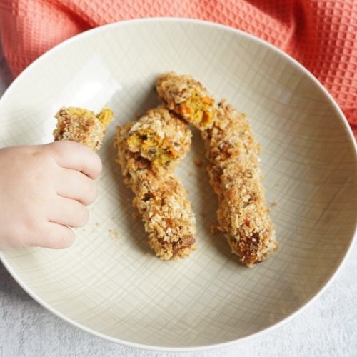 Fingerfood für Babys - Gemüsekroketten - ein tolles BLW Rezept