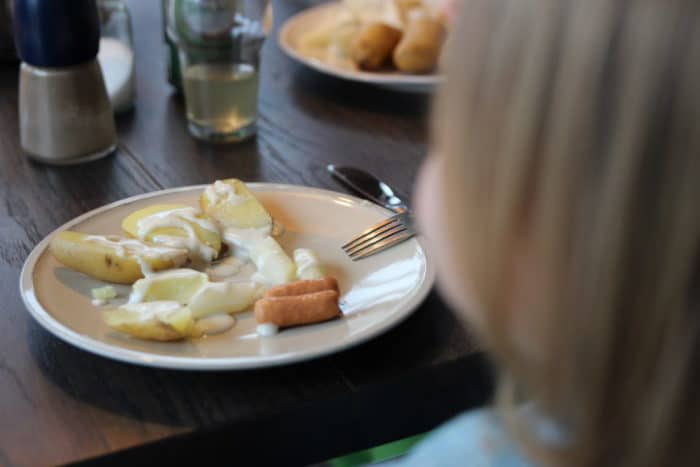 Spargel mit Kartoffel und Schinken - Unser Abendessen am Samstag im Landal Green Park Ouddorp