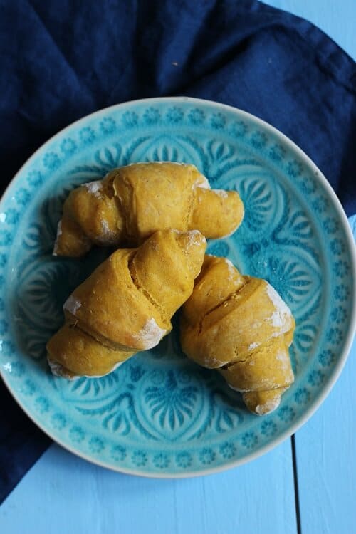 Neue Baby Frühstück Ideen: Süßkartoffelhörnchen ab Beikoststart
