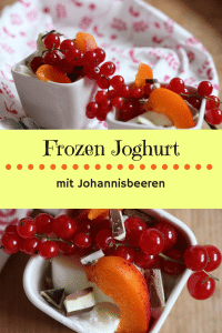 Frozen Joghurt ohne Zucker mit Beeren selber machen
