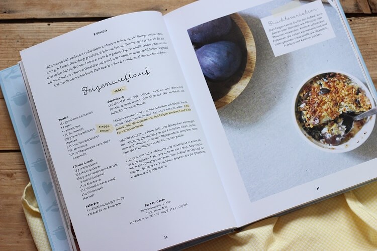 Frühstück für Kleinkinder - Feigenauflauf