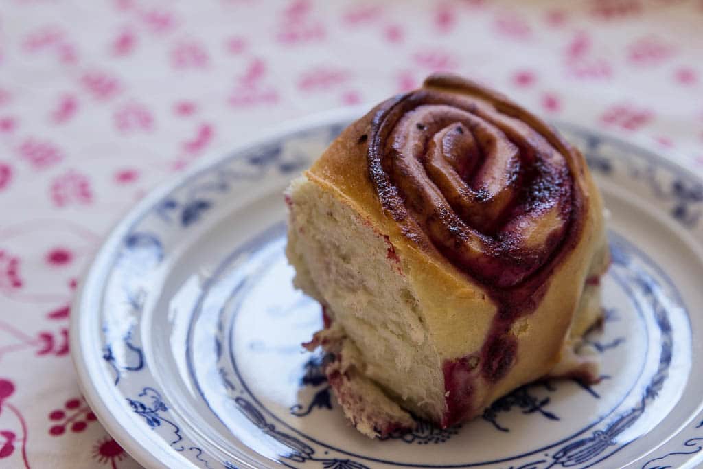 Kuchen ohne Zucker für Babys und Kleinkinder - Beerenschnecken