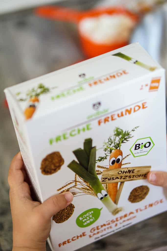 Kochrezepte fürs Wochenbett - Buddha Bowl mit Bratlingen und Gemüse