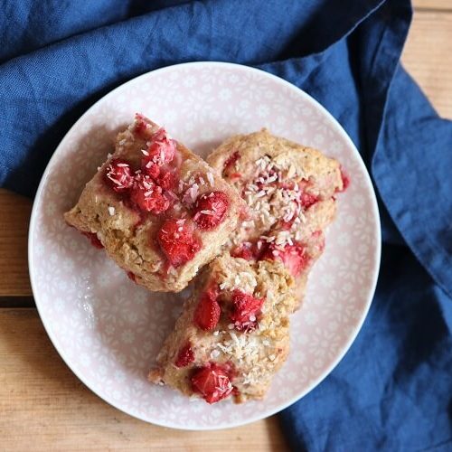 Erdbeer-Scones Rezept ohne Zucker
